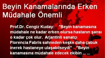 Beyin Kanamalarında Erken Müdahale Önemli