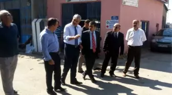 Devlet Yetkilileri Felaket Bölgesinde İncelemelerde Bulundu