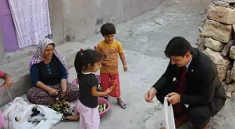 Dicle Kaymakamı Kattaş Ev Ziyaretlerinde Bulundu