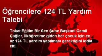 Öğrencilere 124 TL Yardım Talebi
