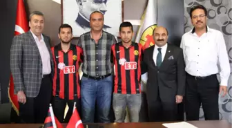Okan Aydın, Bertul Kocabaş ve Mahmut Boz Eskişehirspor'da