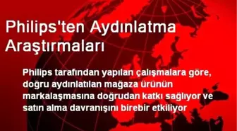 Philips'ten Aydınlatma Araştırmaları
