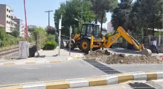 Salihli'de Kanalizasyon Çalışmaları Devam Ediyor