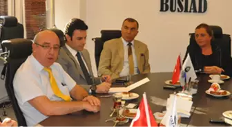 UEDAŞ BUSİAD'ı Ziyaret Etti