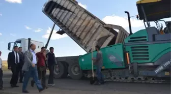 Vali Azizoğlu Köy Yollarını Denetledi