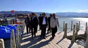 Vali Kemelek Suşehri'nde Tekne Gezintisi Yaptı