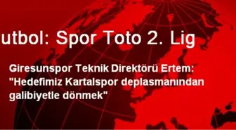 Futbol: Spor Toto 2. Lig