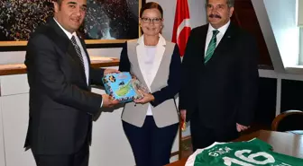 KKTC Gençlik Daire Başkanı Eroğlu'ndan Bursaspor'a Ziyaret