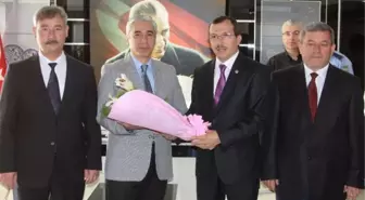 Ak Partili Vekilden Kaymakam'a Ziyaret