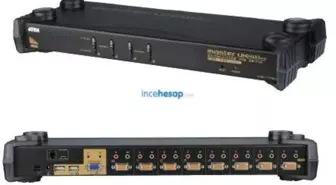 Aten Cs1758 8 Portlu Master View Max Usb Kvm Switch