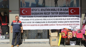 Faiz Lobisine Karşı Pankart Astı