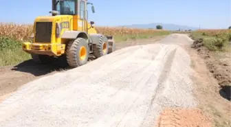 Hasırcı Küme Evleri Yoluna Asfalt