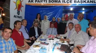 Manisalı Vekiller Soma'da Partilerinin Stantlarını Ziyaret Etti