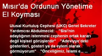 Mısır'da Ordunun Yönetime El Koyması