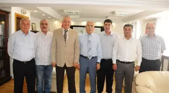 Aesob Yönetiminden Kaymakam Can'a Ziyaret