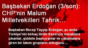 Başbakan Erdoğan (3/son): CHP'nin Malum Milletvekilleri Tahrik Ediyor