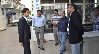 Abana Kaymakamından Esnafa Ziyaret