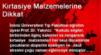 Kırtasiye Malzemelerine Dikkat