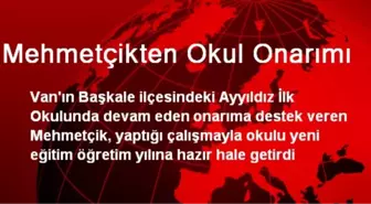 Mehmetçikten Okul Onarımı