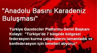 'Anadolu Basını Karadeniz Buluşması'