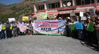 Erzincan'da Hes Protestosu
