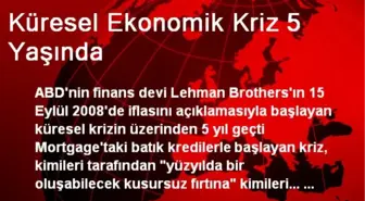 Küresel Ekonomik Kriz 5 Yaşında