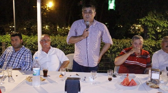 Aksu'da İstişare Yemeği