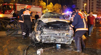 Beşiktaş'ta Kaza: 2 Yaralı