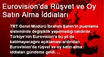 Eurovision'da Rüşvet İddiası