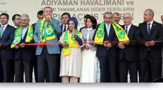 Bakan Avcı Adıyaman Havalimanı Açılışına Katıldı