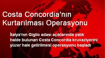 Costa Concordia'nın Kurtarılması Operasyonu