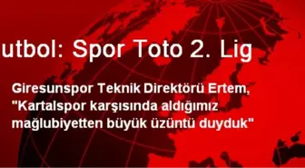 Futbol: Spor Toto 2. Lig