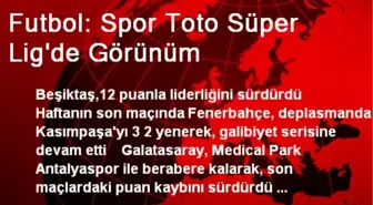 Futbol: Spor Toto Süper Lig'de Görünüm