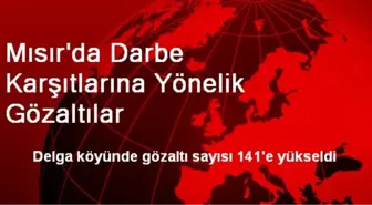 Mısır'da Darbe Karşıtlarına Yönelik Gözaltılar