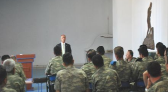 Tatvan 10. Motorlu Piyade Tugayı'nda Eğitim Semineri