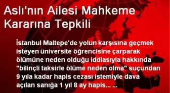 Aslı'nın Ailesi Mahkeme Kararına Tepkili