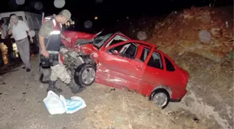 İslahiye'de Zincirleme Kaza: 4 Yaralı