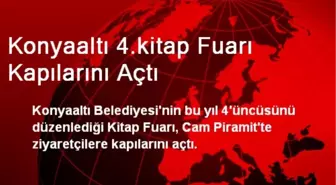 Konyaaltı 4.kitap Fuarı Kapılarını Açtı