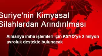 Suriye'nin Kimyasal Silahlardan Arındırılması