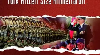 Başkan Erim; 'Gazilerimizi Minnet E Şükranla Anıyorum'