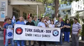 İzmir'de Sağlıkçıların Maaş İsyanı