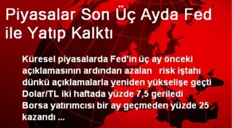 Piyasalar Son Üç Ayda Fed ile Yatıp Kalktı