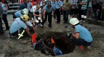 Samsun'da Bir Kişi Göçük Altında Kaldı