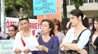 Muğla'da Kadın Cinayetleri Protesto Edildi