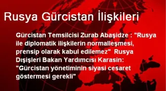 Rusya Gürcistan İlişkileri