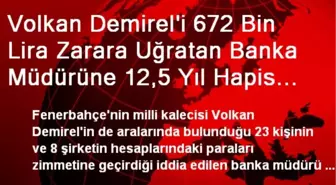 Volkan Demirel'i 672 Bin Lira Zarara Uğratan Banka Müdürüne 12,5 Yıl Hapis İstemi