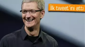 Apple Ceo'su Tim Cook Twitter'a Katıldı