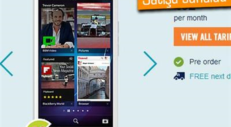 Blackberry Z30'un Ön Siparişleri İngiltere'de Başladı