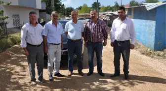 Erdemli Köylerinde Asfaltlama Çalışmaları Devam Ediyor