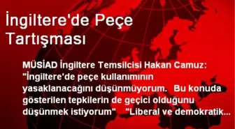 İngiltere'de Peçe Tartışması